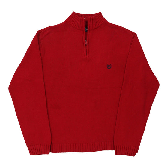 Vintage red Chaps Ralph Lauren 1/4 Zip - mens x-large