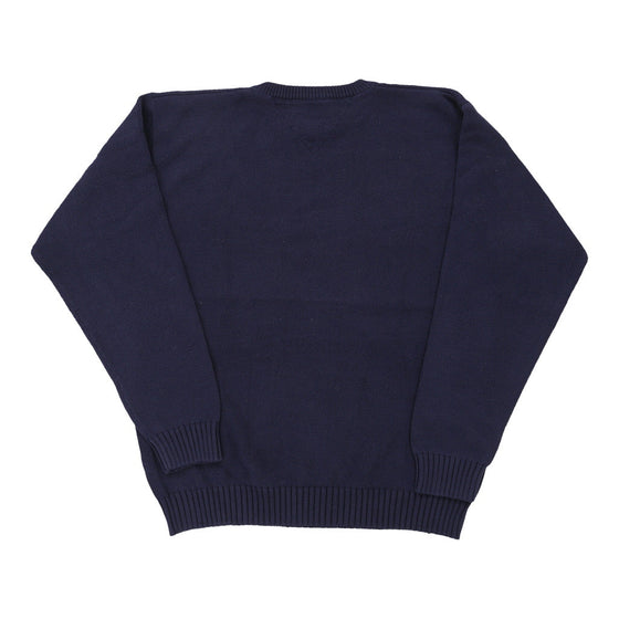 Vintage navy Tommy Hilfiger Jumper - mens x-large