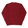 Vintage burgundy Tommy Hilfiger Jumper - mens x-large