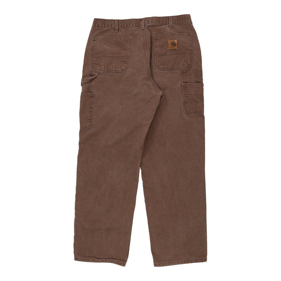 Vintage brown Carhartt Carpenter Trousers - mens 36" waist