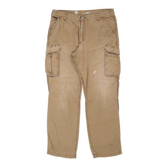 Vintage beige Carhartt Cargo Trousers - mens 38" waist