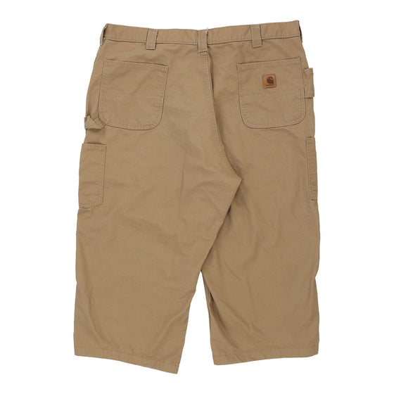 Vintage khaki Carhartt Carpenter Shorts - mens 42" waist