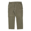 Vintage khaki Carhartt Carpenter Trousers - mens 42" waist