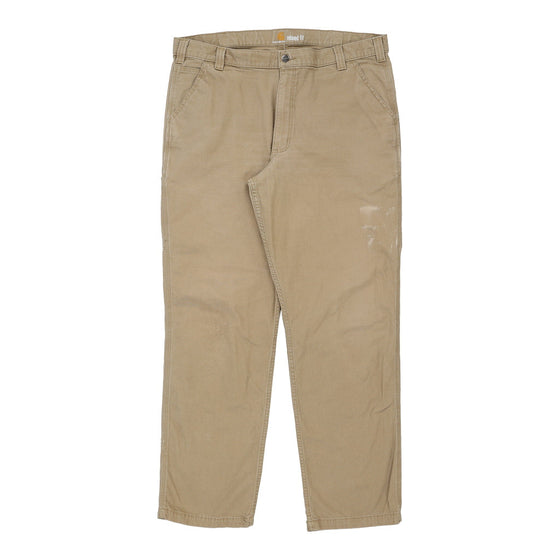 Vintage beige Carhartt Cargo Trousers - mens 40" waist