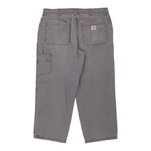  Vintage grey Carhartt Cargo Trousers - mens 38" waist