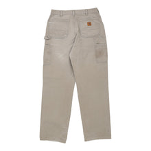  Vintage beige Carhartt Carpenter Trousers - mens 33" waist