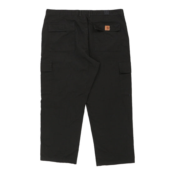 Vintage black Carhartt Cargo Trousers - mens 42" waist