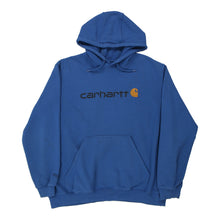  Vintage blue Carhartt Hoodie - mens x-large