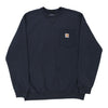 Vintage navy Loose Fit Carhartt Sweatshirt - mens large