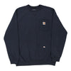 Vintage navy Loose Fit Carhartt Sweatshirt - mens large