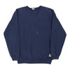 Vintage navy Carhartt Sweatshirt - mens medium