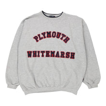  Vintage grey Plymouth Whitemarsh Port Authority Sweatshirt - mens x-large