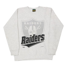  Vintage grey Made in USA Las Vegas Raiders 1994 Home Team Advantage Sweatshirt - mens large