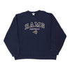 Vintage navy St. Louis Rams Reebok Sweatshirt - mens x-large