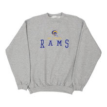  Vintage grey St. Louis Rams Unbranded Sweatshirt - mens medium