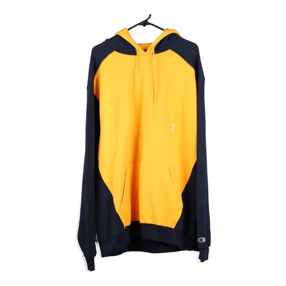 Vintage yellow Champion Hoodie - mens x-large