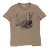 Vintage brown Bikkembergs T-Shirt - mens x-small