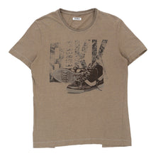  Vintage brown Bikkembergs T-Shirt - mens x-small