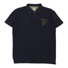  Vintage black Avirex Polo Shirt - mens medium