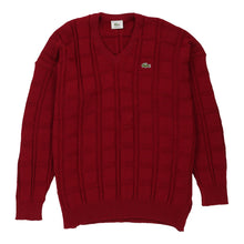  Vintage red Lacoste Jumper - mens large