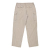 Vintage beige Armani Exchange Cargo Trousers - mens 36" waist