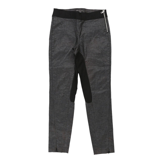 Armani Exchange Trousers - 28W UK 8 Grey Cotton