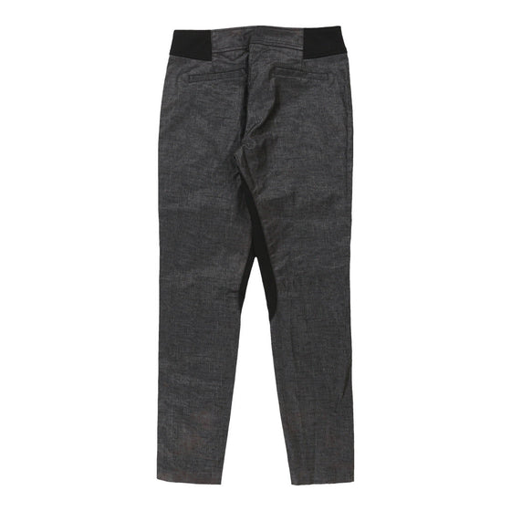 Armani Exchange Trousers - 28W UK 8 Grey Cotton