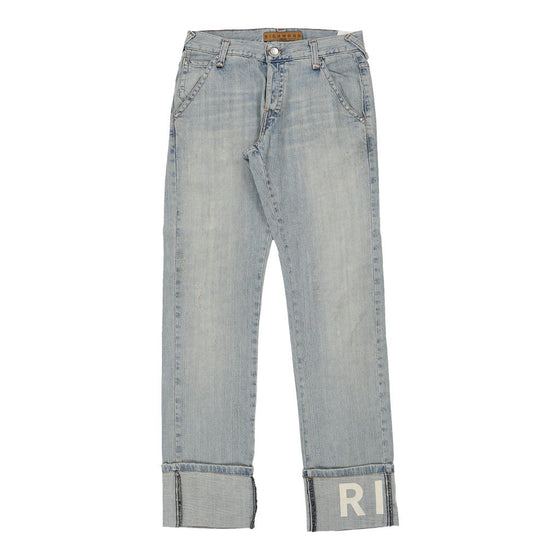 Richmond Jeans - 32W UK 12 Blue Cotton