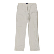  Moncler Trousers - 34W UK 14 White Cotton