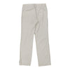 Moncler Trousers - 34W UK 14 White Cotton