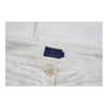 Moncler Trousers - 34W UK 14 White Cotton