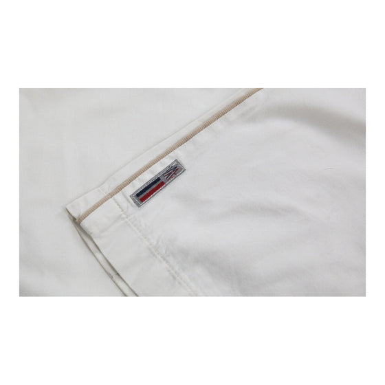 Moncler Trousers - 34W UK 14 White Cotton