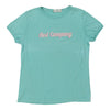 Best Company Spellout T-Shirt - Small Blue Cotton