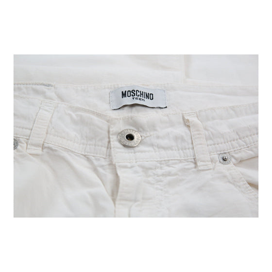 Age 14 Moschino Jeans - 30W 33L White Cotton