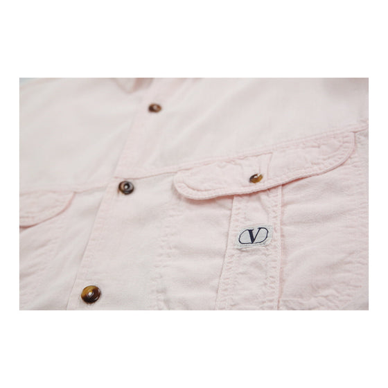 Age 14 Valentino Denim Shirt - XL Pink Cotton