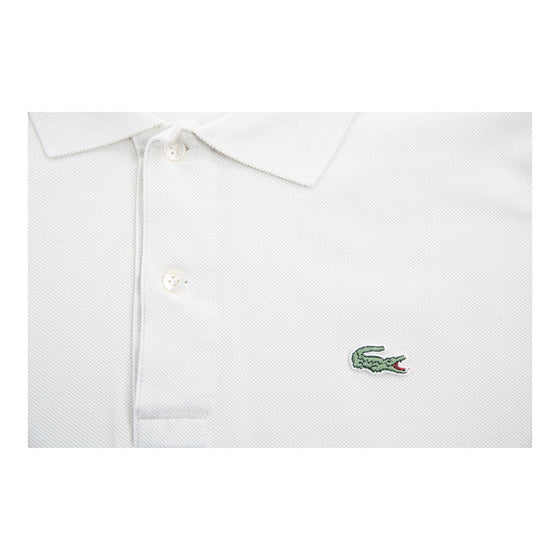 Vintage cream Lacoste Polo Shirt - mens large