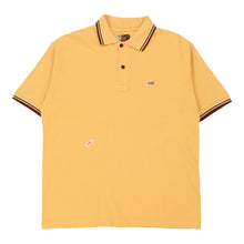  Vintage yellow Napapijri Polo Shirt - mens large