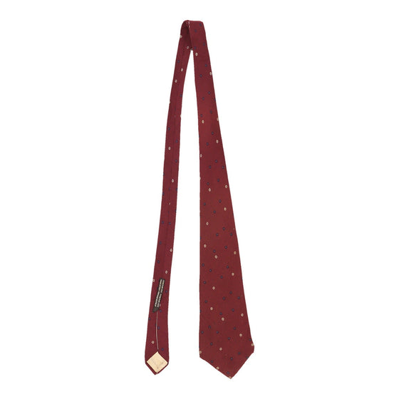 Vintage red Emanuel Ungaro Tie - mens no size