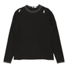 Vintage black Armani Sweatshirt - mens large