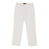 Vintage white Just Cavalli Trousers - womens 35" waist