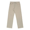 Vintage beige Moschino Jeans Trousers - mens 30" waist