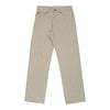 Vintage beige Moschino Jeans Trousers - mens 30" waist