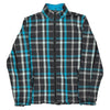 Stussy Checked Jacket - Medium Black Cotton