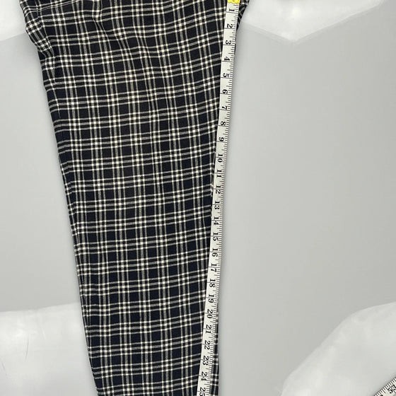 Stussy Checked Trousers - 34W 27L Black Cotton Blend