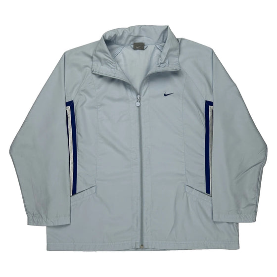 Nike Track Jacket - XL Blue Polyester