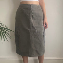  Vintage green Killer Loop Cargo Skirt - womens 30" waist