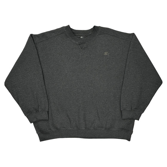 Starter Sweatshirt - 2XL Grey Cotton Blend