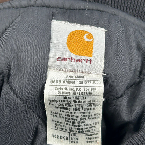 Carhartt Gilet - 2XL Brown Cotton