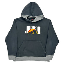  Jordan Graphic Hoodie - Large Black Cotton Blend