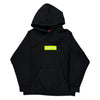 Supreme Graphic Hoodie - XL Black Cotton